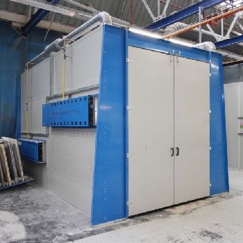 Protech Finishing Systems Quick~Cure Infrared Catalytic Gas Curing/Drying Oven