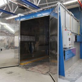 Protech Finishing Systems Quick~Cure Infrared Catalytic Gas Curing/Drying Oven