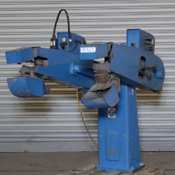 Greif Double Arm, Rear Driven, Idling Contact Roll Linisher