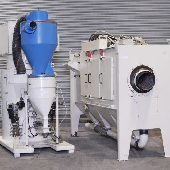 Walther Trowal THM 300 - 2 Loop Belt Shot Blast