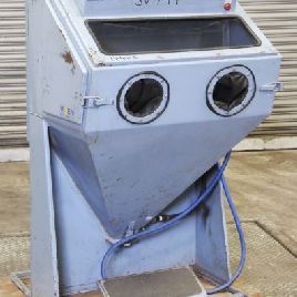 Tratamientos de superficie Vixen VM30 Jetair Comfort Suction Gabinete de chorro Venturi