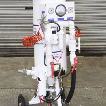 Schmidt Mfg Inc / Axxiom Armex SX12 Accustrip Soda Blast Pot