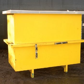 Plasticraft Mild steel Nylon lined chemical processing tank