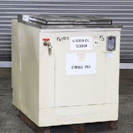 A Stainless Steel Chambered Spray And Drain Tank.