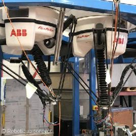 ABB IRB 360 Flexpickers with IRC5 cabinet 1000 hours only !!