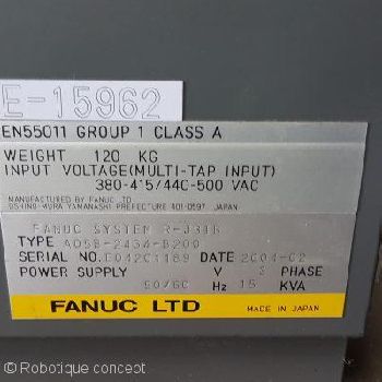 FANUC M410Ib/160 PALETTIZING 4 AXES, RJ3iB Cabinet, few hours