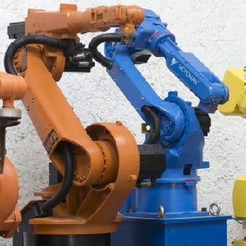 YASKAWA UP6 welding cell with positioner