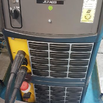 ABB cellule de soudage avec robot IRB 1600 IRC5 et poste ESAB peu d’heures