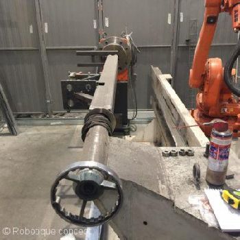 ABB cellule de soudage avec robot IRB 1600 IRC5 et poste ESAB peu d’heures