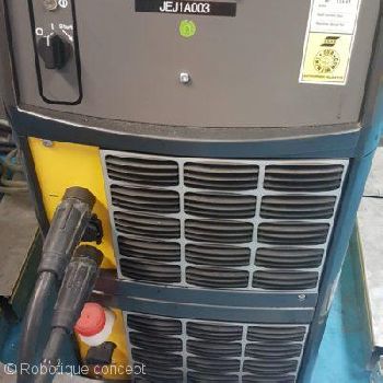 ABB cellule de soudage avec robot IRB 1600 IRC5 et poste ESAB peu d’heures