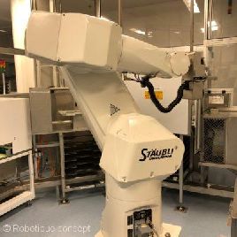 2006 STAUBLI RX170BHP-S1-r4 sol - CS8 Cabinet- Big Staubli, alta precisión