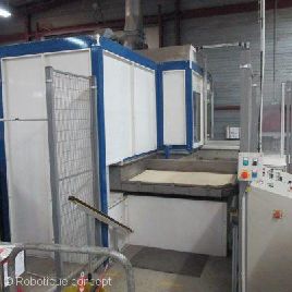 ABB IRB52 intégré dans la zone ATEX avec système d'échappement 3750 heures!