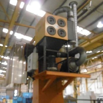 CLOOS ROMAT 310 very big welding cell tandem wire