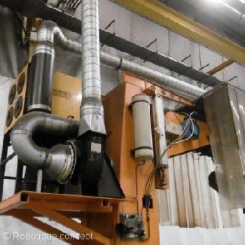 CLOOS ROMAT 310 very big welding cell tandem wire