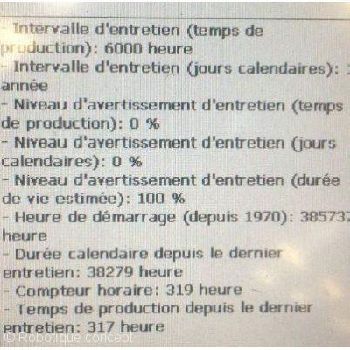 2014 ABB IRB 6620 with IRC5cabinet, 319 hours only