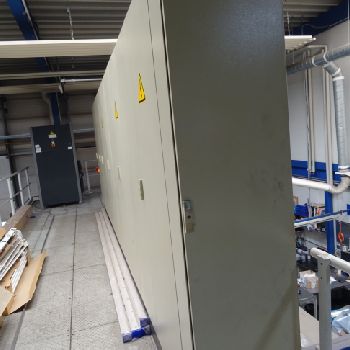 IHU plant, hydraulic 3 column press DUNKES HS 3-1500