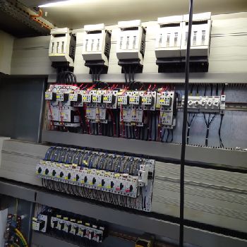 IHU plant, hydraulic 3 column press DUNKES HS 3-1500