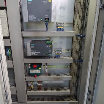 IHU plant, hydraulic 3 column press DUNKES HS 3-1500