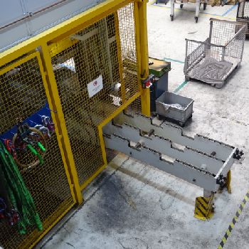 IHU plant, hydraulic 3 column press DUNKES HS 3-1500