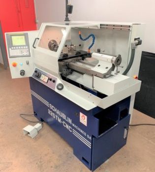 CNC High precision lathe SCHAUBLIN 225 TM-CNC - C axis in Saint-Béron, France