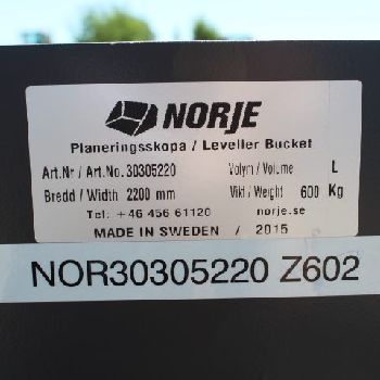 Leveller bucket Z602