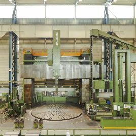 Carousel lathe - double stand