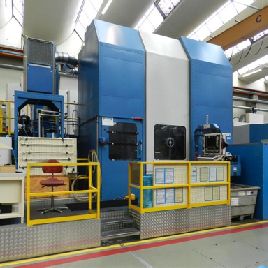 CNC carousel lathe - single column