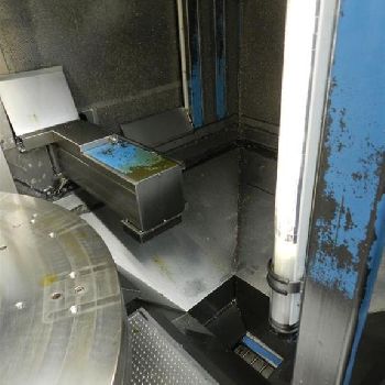 CNC carousel lathe - single column