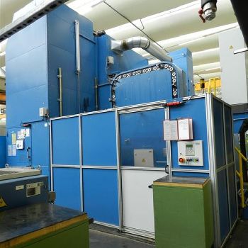 CNC carousel lathe - single column