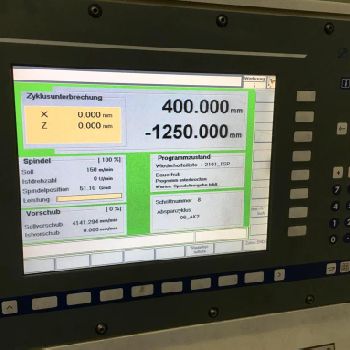 Lathe - cycle-controlled