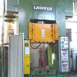 Prensa hidráulica de doble columna (dibujo) LAUFFER RAU 320 (UVV)