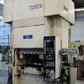 Hydraulic Double-Column (Drawing) Press MUELLER-WEINGARTEN SKD 160.1.1 (UVV)