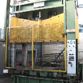 Presse hydraulique à double colonne (dessin) OEVERMANN VP 500 (UVV)