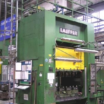Hydraulic Double-Column (Drawing) Press LAUFFER RZU 200 (UVV)