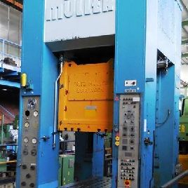 Hydraulic Double-Column (Drawing) Press MUELLER ZE 500 - 12/12.2.1 (UVV)