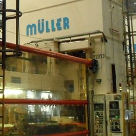 Hydraulic Double-Column (Drawing) Press MÜLLER ZE 800-31.1.1