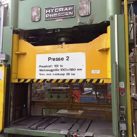 Гидравлический двухстоечный (чертежный) пресс HYDRAP HPD-S 100 (UVV)