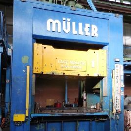 Hydraulic Double-Column (Drawing) Press MUELLER KEZ 250-20/10.3.1 (UVV)