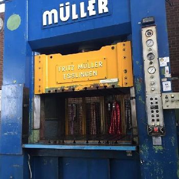 Hydraulic Double-Column (Drawing) Press MUELLER KEZ 160-16/6.1.1 (UVV)