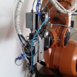 Stud Welding robot KUKA KR 180 KRC2 completely