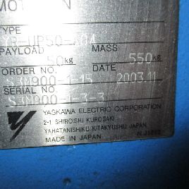 Robot Yaskawa Motoman UP 20 XRC