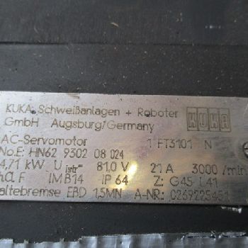 KUKA 1FT3101-N AC servomotor
