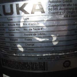 Robot KUKA KR6 R900 fivve KRC4 Bj.2013 Kuka Restgarantie