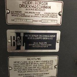 Heidelberg MOZP-S