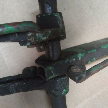 Deutz D30 pedal shaft brake pedals tie rods tractor tractor