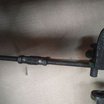 Deutz D30 pedal shaft brake pedals tie rods tractor tractor