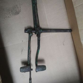 Deutz D30 pedal shaft brake pedals tie rods tractor tractor