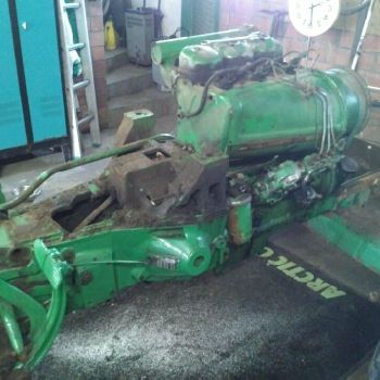 Deutz D4005 tractor tractor part dispenser disassembly vintage cars