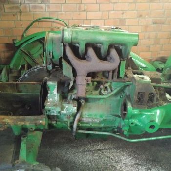 Deutz D4005 tractor tractor part dispenser disassembly vintage cars