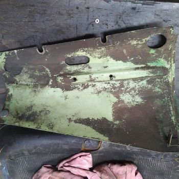 2 air deflectors Deutz engine F3L 812 tractor tractor Tractor 1A